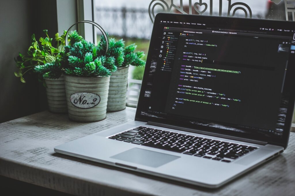 coding laptop